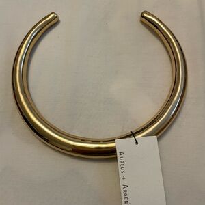 Banana Republic Gold Chunky Choker Necklace $160